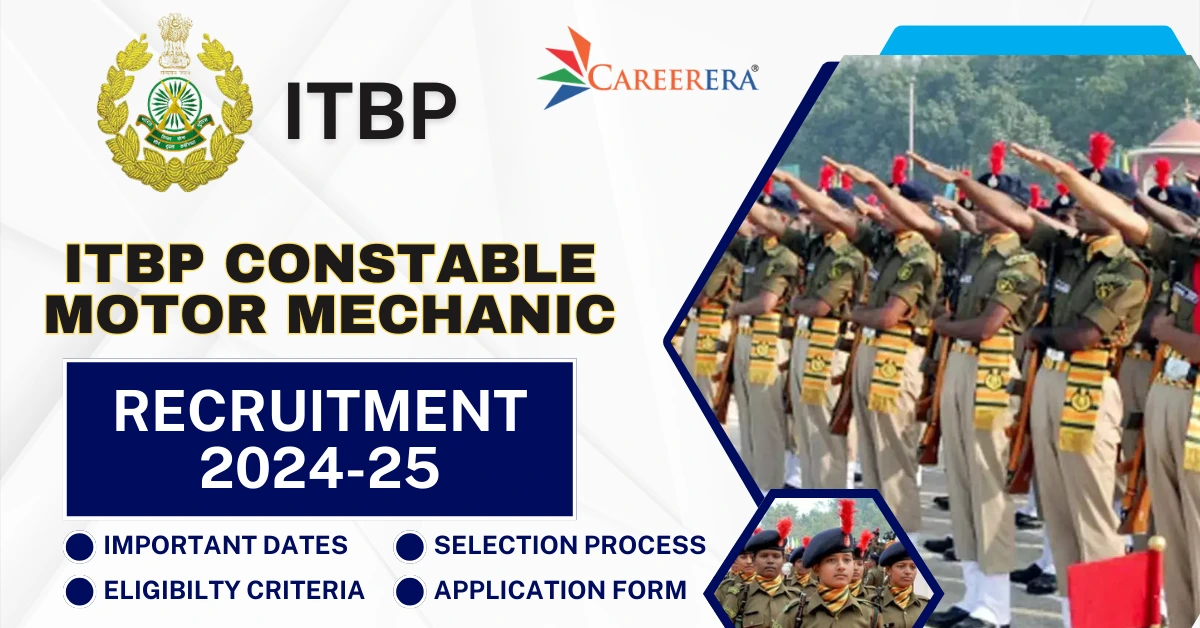 ITBP Constable Motor Mechanic Recruitment