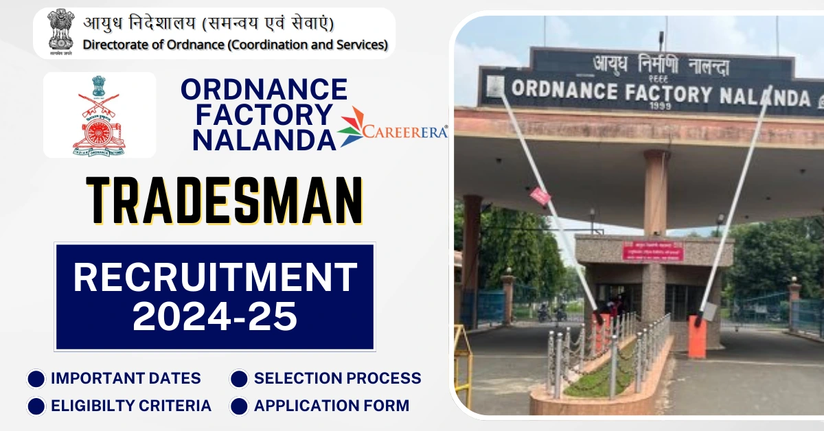 Ordnance Factory Nalanda Tradesman