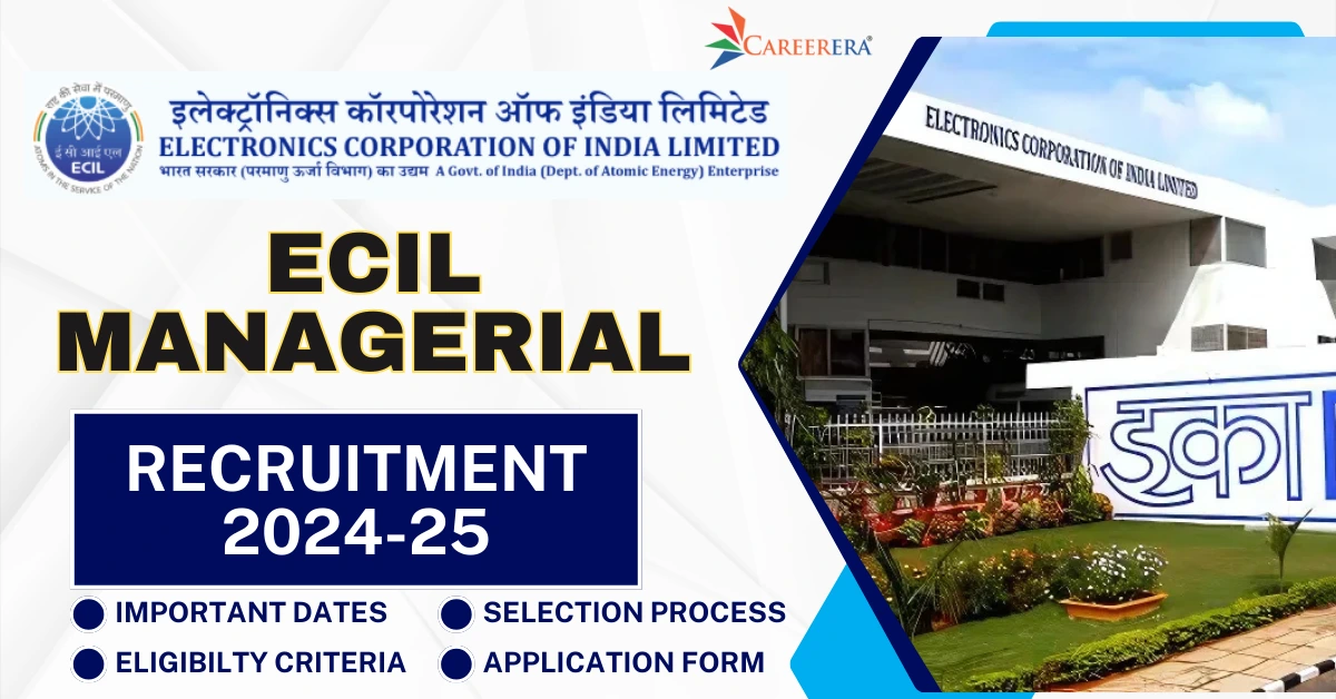 ECIL Managerial Recruitment