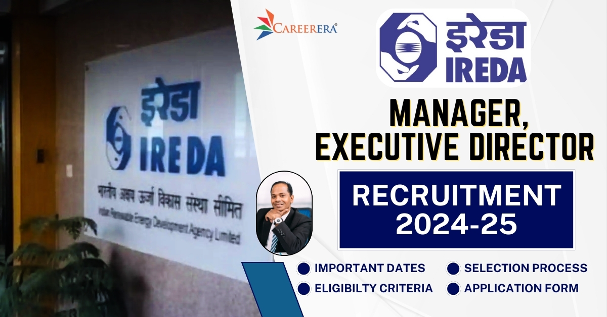 IREDA Executive Director, Manager Recruitment