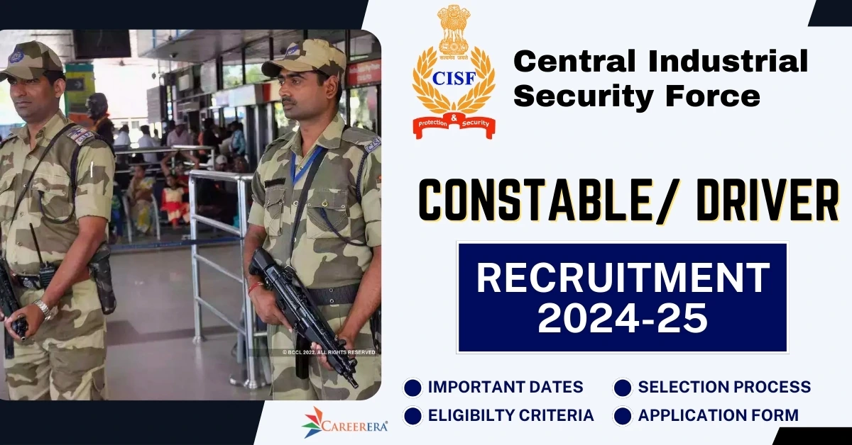 CISF Constable Driver Recruitment