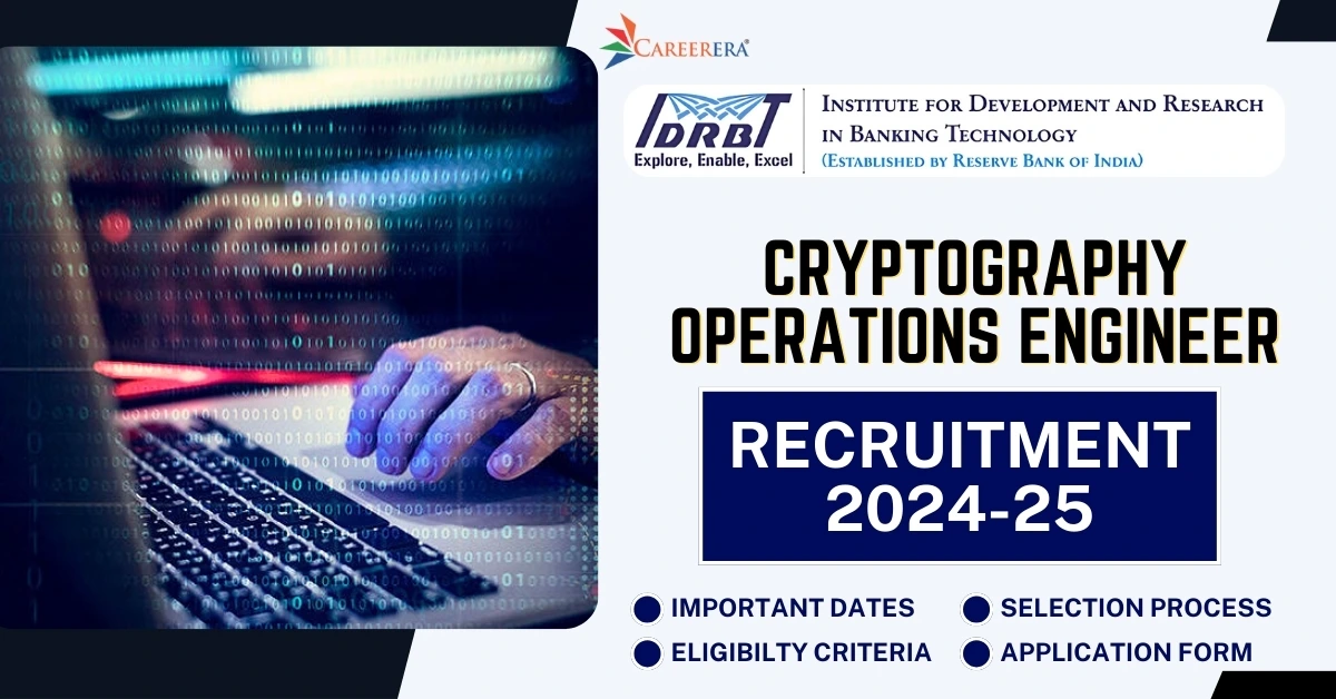 IDRBT Cryptography Operations Engineer Recruitment