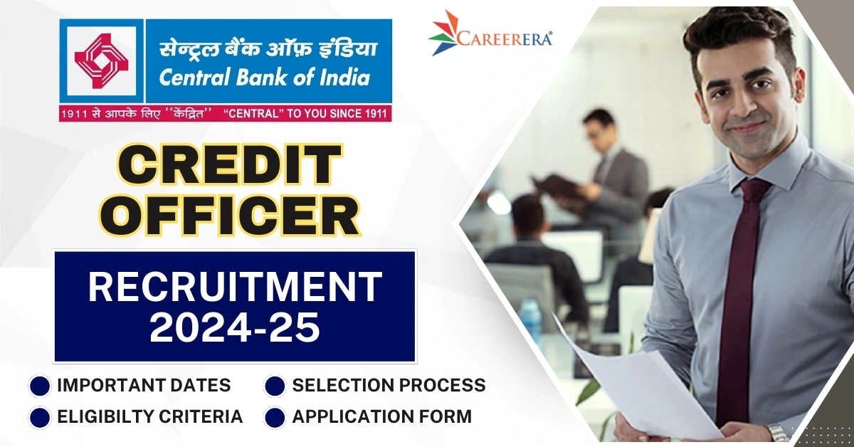 Central Bank of India Credit Officer Recruitment