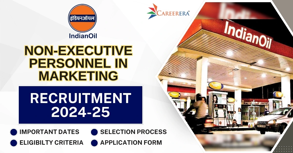 IOCL Non-Executive Personnel in Marketing Recruitment