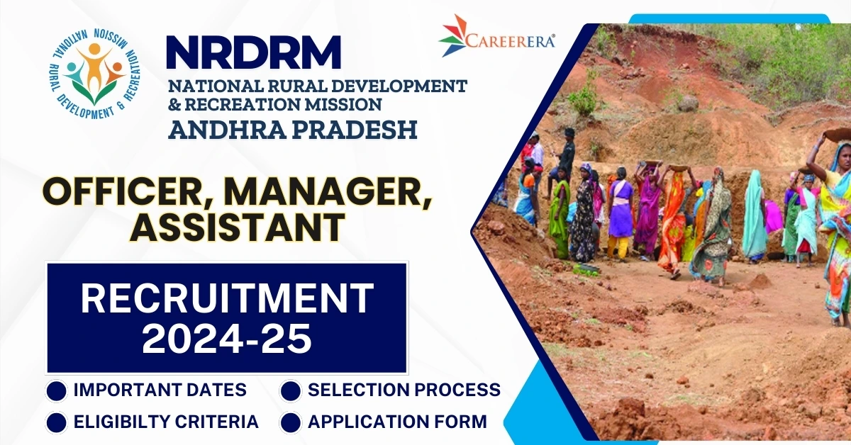 NRDRM Andhra Pradesh Officer, Manager, Assistant Recruitment