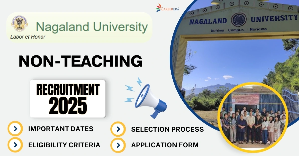 Nagaland University Non-teaching Recruitment