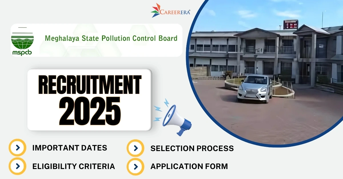 Meghalaya State Pollution Control Board Recruitment