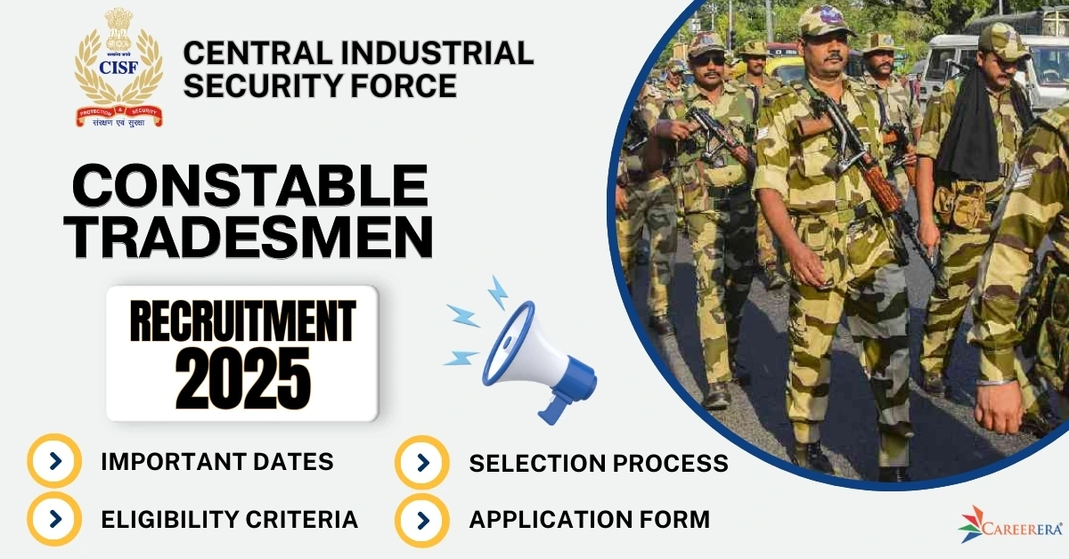 CISF Constable Tradesmen Recruitment