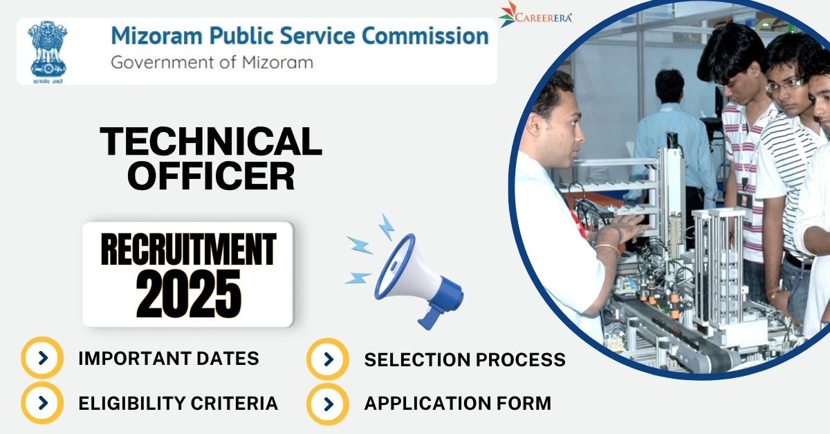 MPSC Mizoram Technical Officer Recruitment