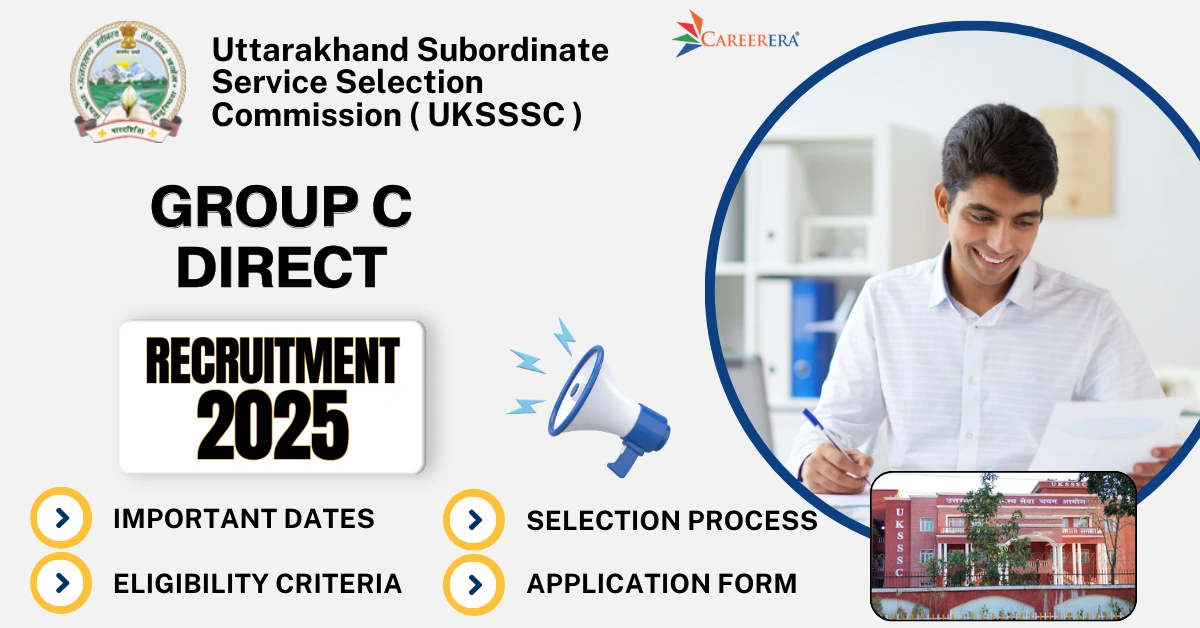 UKSSSC Group C Direct Recruitment
