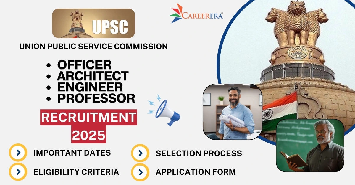 UPSC Recruitment 05/ 2025