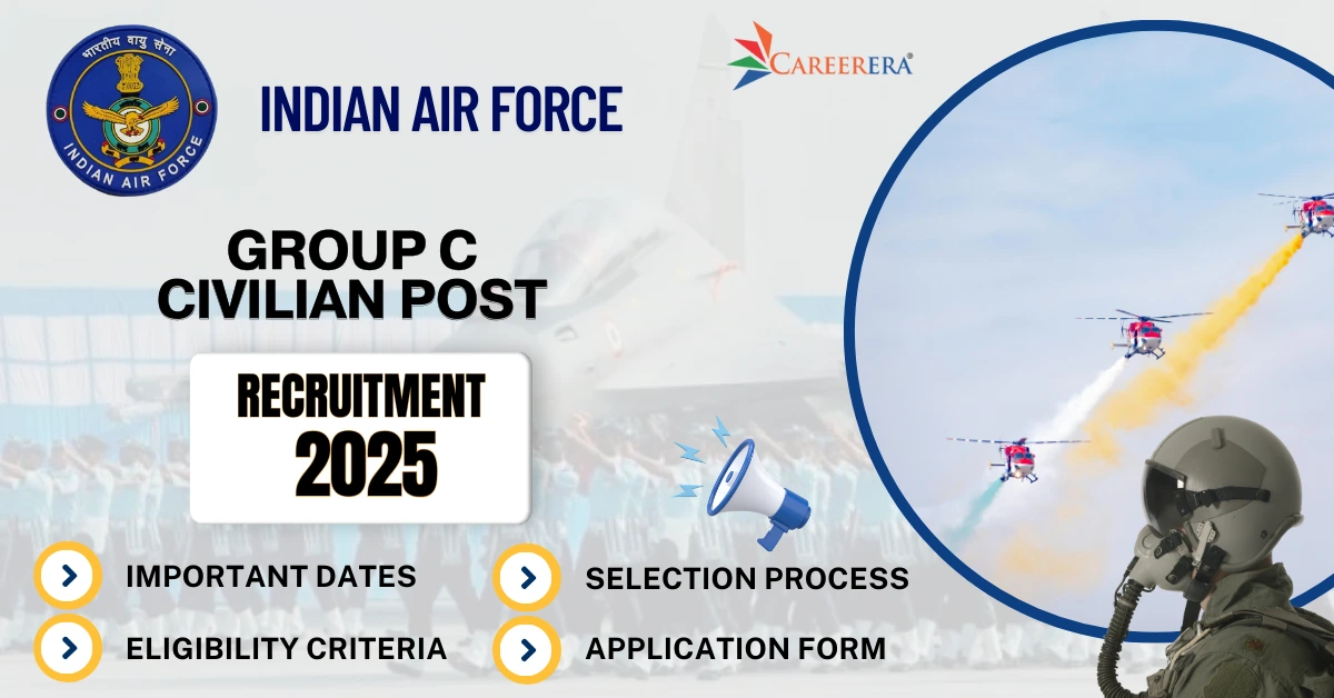 Indian Air Force Group C Civilian Post Recruitment