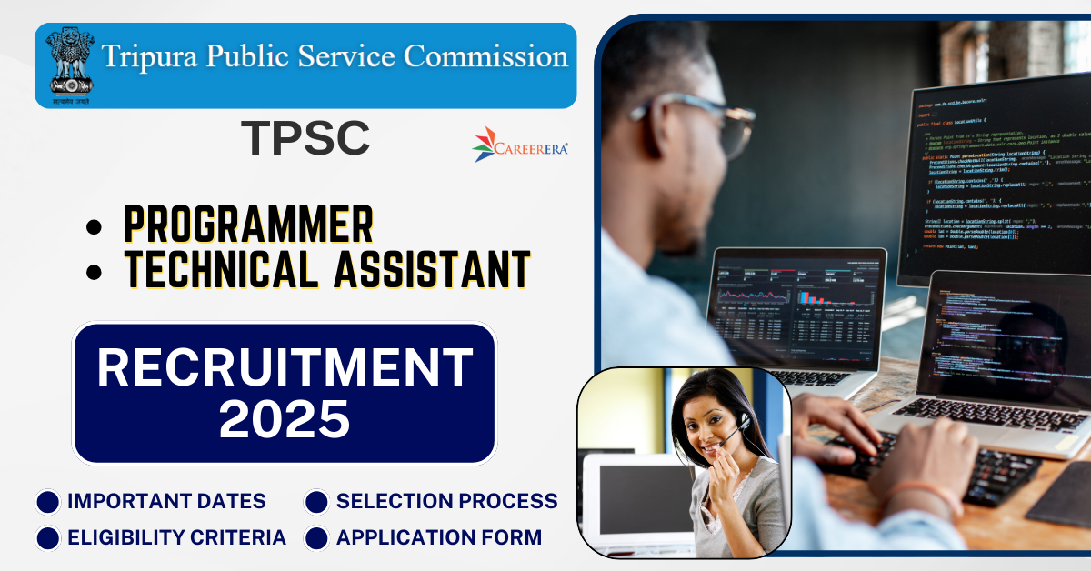 TPSC Programmer, Technical Assistant Recruitment