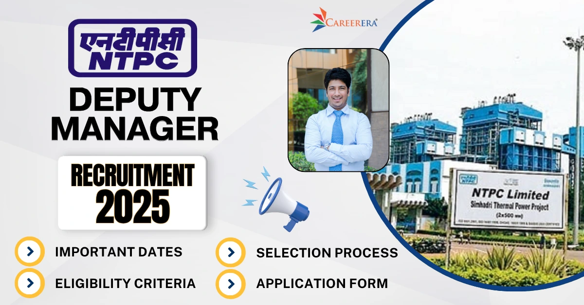 NTPC Limited Deputy Manager Recruitment