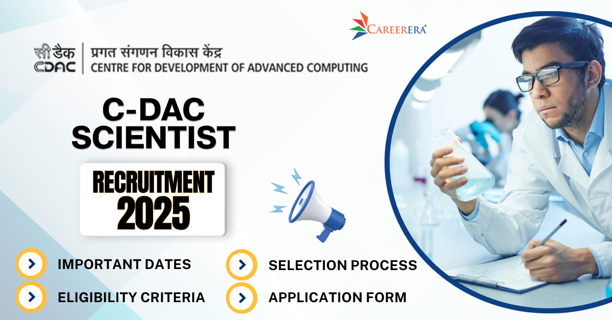 C-DAC Scientist Recruitment