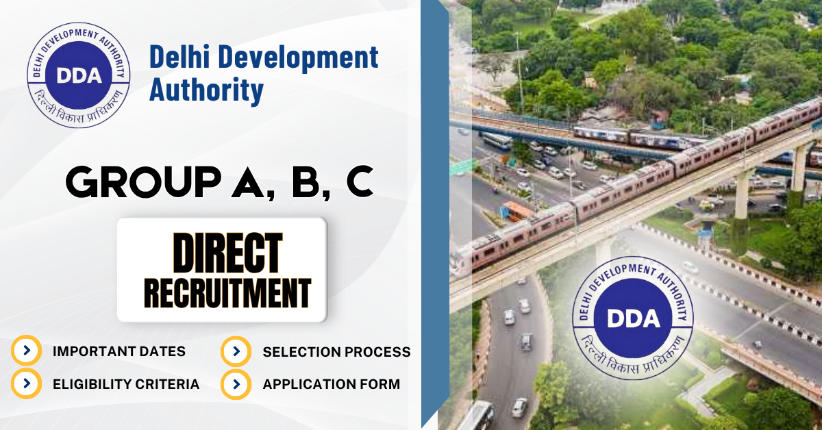 DDA Group A, B, C Direct Recruitment