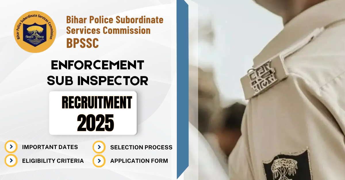 BPSSC Enforcement Sub Inspector Recruitment